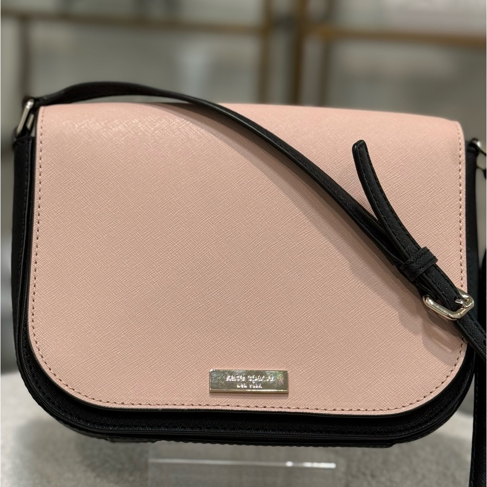 Kate Spade Blush and Black Crossbody - Picture 7 of 17
